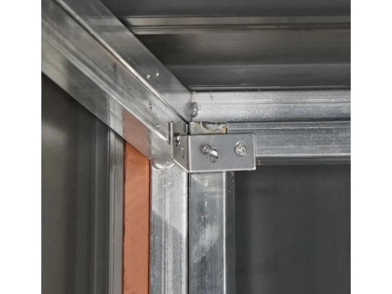 MCW Mülltonnenboxen|Mülltonnenbox Erweiterung J28 Grau 117x79x105cm