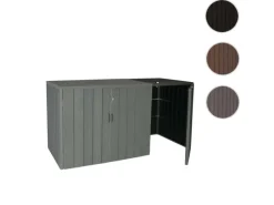 MCW Mülltonnenboxen|Mülltonnenbox Erweiterung J28 Grau 117x79x105cm