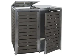 MCW Mülltonnenboxen|Mülltonnenverkleidung K14 2er 119x134x84cm