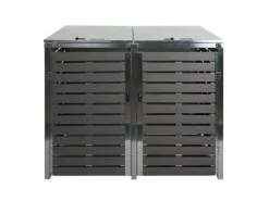 MCW Mülltonnenboxen|Mülltonnenverkleidung K14 2er 119x134x84cm