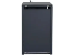 MCW Mülltonnenboxen|Mülltonnenverkleidung E83 1er Anthrazit Stahl 24kg 103x60x62cm