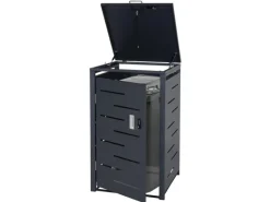 MCW Mülltonnenboxen|Mülltonnenverkleidung E83 1er Anthrazit Stahl 24kg 103x60x62cm