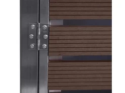 MCW Mülltonnenboxen|Mülltonnenverkleidung K14 4er Walnuss-Holzoptik 120x264x85cm