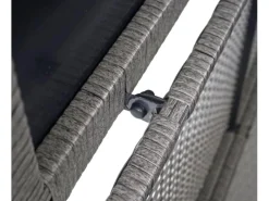 Poly-Rattan Kissenbox D88 250l Basic 51x115x59cm 250l*MCW Best