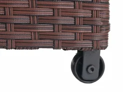 MCW Auflagenboxen|Poly-Rattan Kissenbox D88 170l Premium 51x100x50cm 170l