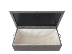 Poly-Rattan Kissenbox D88 250l Premium 51x115x59cm 250l*MCW Sale