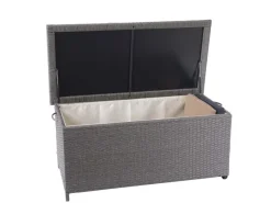 Poly-Rattan Kissenbox D88 250l Premium 51x115x59cm 250l*MCW Sale