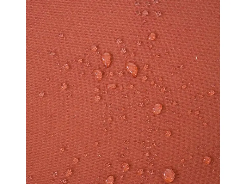 Poly-Rattan Sonnenliege Cesena Kissen Terracotta*MCW Outlet