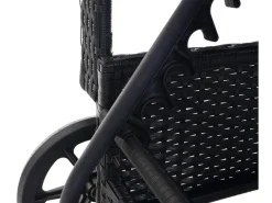 Poly-Rattan Sonnenliege Cesena Kissen Grau*MCW Sale