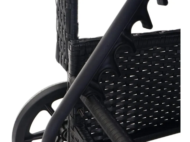 Poly-Rattan Sonnenliege Cesena Kissen Grau*MCW Sale