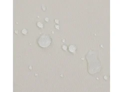 MCW Sonnenliegen|Poly-Rattan Sonnenliege Cesena Kissen beige