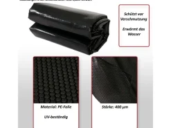 Pool-Abdeckung 400 µm Rund 4,57m*MCW New