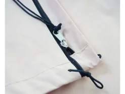 MCW Sonnenschirme|Schutzhülle 370cm für 5x5m XXL-Marktschirm D20 Abdeckhülle Cover mit Reißverschluss Creme