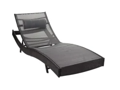 MCW Sonnenliegen|Sonnenliege Phoenix Bezug Grau