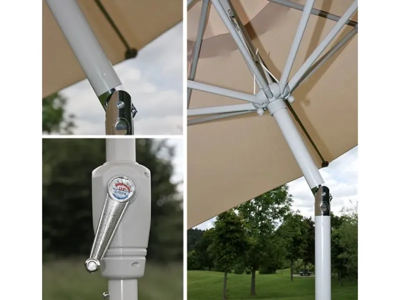 Sonnenschirm Asti Ø 2,7m Neigbar*MCW New