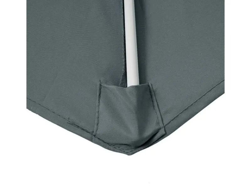 Sonnenschirm Lorca Halbrund 3m UV 50+ 300cm mit Ständer*MCW New