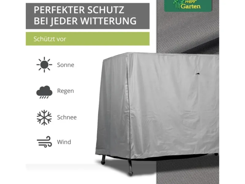 Premium Schutzhülle für Hollywoodschaukel Gartenschaukel 220 x 160 x 150 cm*Mehr Garten Sale
