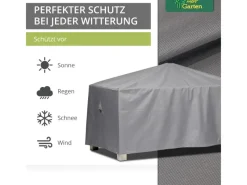 Premium Schutzhülle für Gartentisch Rechteckig 125 x 85 x 71 cm*Mehr Garten Sale