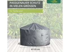 Premium Schutzhülle für Tische rund 110 x 71 cm*Mehr Garten Online