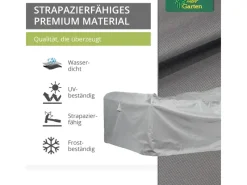 Premium Schutzhülle für Loungegruppe Rechteckig Quadratisch 237 x 237 x 80 cm*Mehr Garten Hot