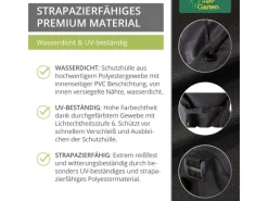 Premium Schutzhülle für Gasgrill Rechteckig 90 x 66 x 109 cm*Mehr Garten Hot
