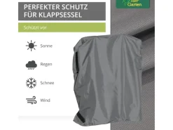 Premium Schutzhülle für Stapelstühle Klappsessel 85 x 45 x 100 cm*Mehr Garten Online