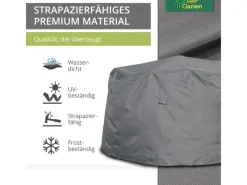 Premium Schutzhülle für Sitzgruppe rundrund  125 x 94 cm*Mehr Garten Clearance