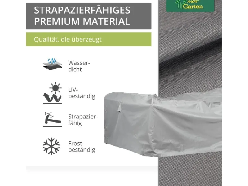 Premium Schutzhülle für Loungegruppe Rechteckig Quadratisch 275 x 215 x 80 cm*Mehr Garten Clearance