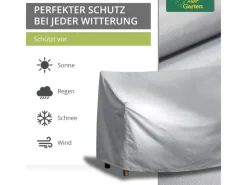 Mehr Garten Schutzhüllen|Protect Gartenbank Abdeckung 163 x 70 x 63 86