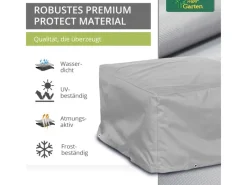 Protect Schutzhülle für Loungetische Loungehocker 85 x 85 x 45 cm*Mehr Garten Best