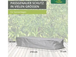 Protect Schutzhülle Gartenliege 210 x 75 x 40 cm*Mehr Garten New