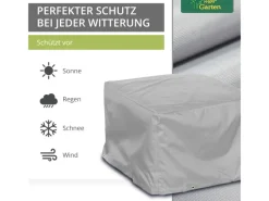 Mehr Garten Schutzhüllen|Protect Schutzhülle für Loungetische Loungehocker 125 x 75 x 45 cm