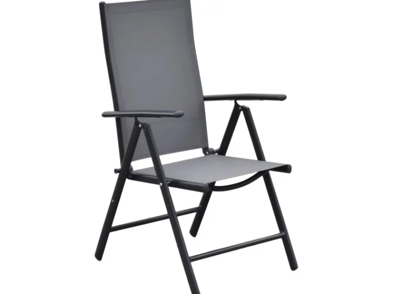 Merxx Lounge-Gartenmöbel|Gartenmöbel-Sets|Gartenmöbelset Amalfi 7tlg. inkl. Klappsessel u. Tisch