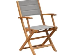 Merxx Gartenstühle|Gartensessel Acapulco Klappbar u. gepolstert 2er Set