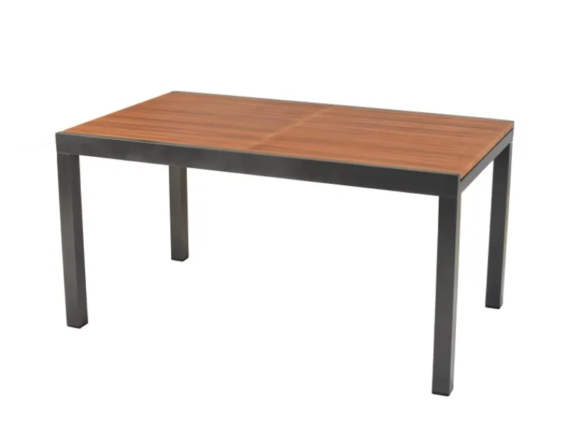 Merxx Gartentische|Gartentisch AZ-Tisch Rechteckig ausziehbar 90 cm x 76 cm