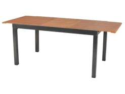 Merxx Gartentische|Gartentisch AZ-Tisch Rechteckig ausziehbar 90 cm x 76 cm