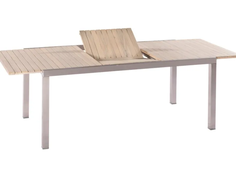 Merxx Gartentische|Gartentisch Keros Rechteckig ausziehbar 240 cm x 100 cm