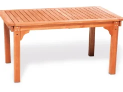 Merxx Gartentische|Gartentisch Rechteckig ausziehbar Braun 220 cm x 90 cm