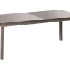 Merxx Gartentische|Gartentisch Rechteckig ausziehbar Grau 300 cm x 110 cm