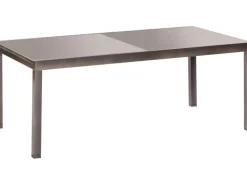 Merxx Gartentische|Gartentisch Rechteckig ausziehbar Grau 300 cm x 110 cm
