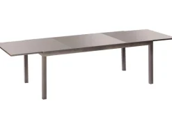 Merxx Gartentische|Gartentisch Rechteckig ausziehbar Grau 300 cm x 110 cm