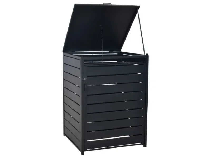 Mülltonnenabdeckung Basis Klein Alu/Stahl*Merxx