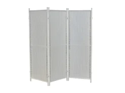 Merxx Weitere Gartenmöbel|Paravent Weiß 183 x 3 x 183 cm
