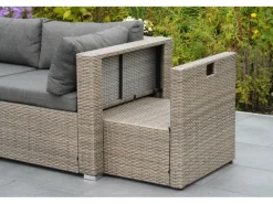 Merxx Lounge-Gartenmöbel|Gartenmöbel-Sets|Rivello Garteneck-Set inkl. Auflagen