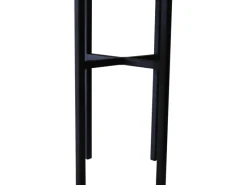 Balkonmöbel|Metall-Ständer Owen Ø 16,5 cm x 25 cm Schwarz