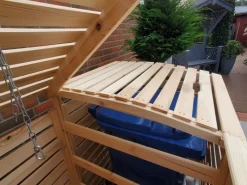 Promadino Mülltonnenboxen|Mülltonnenbox Vario III für 3 Tonnen Natur