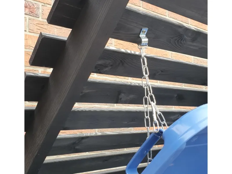 Mülltonnenbox Vario III für 2 Tonnen Anthrazit*Promadino Clearance