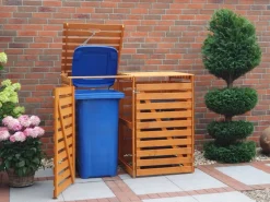 Promadino Mülltonnenboxen|Mülltonnenbox Vario V für 2 Tonnen