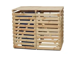 Mülltonnenbox Vario V für 2 Tonnen*Promadino Hot