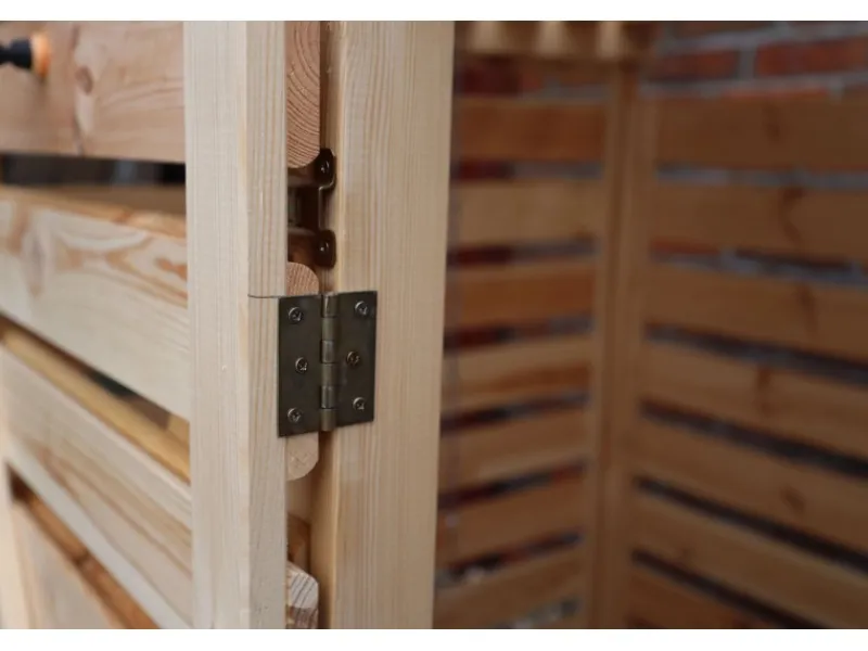 Mülltonnenbox Vario V für 2 Tonnen*Promadino Hot